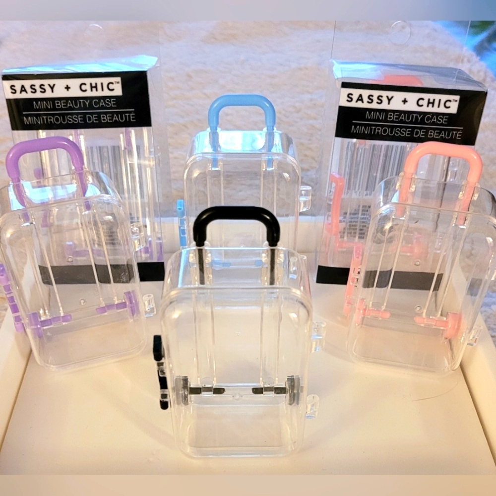 Mini suitcases ( beauty cases) set of 2.